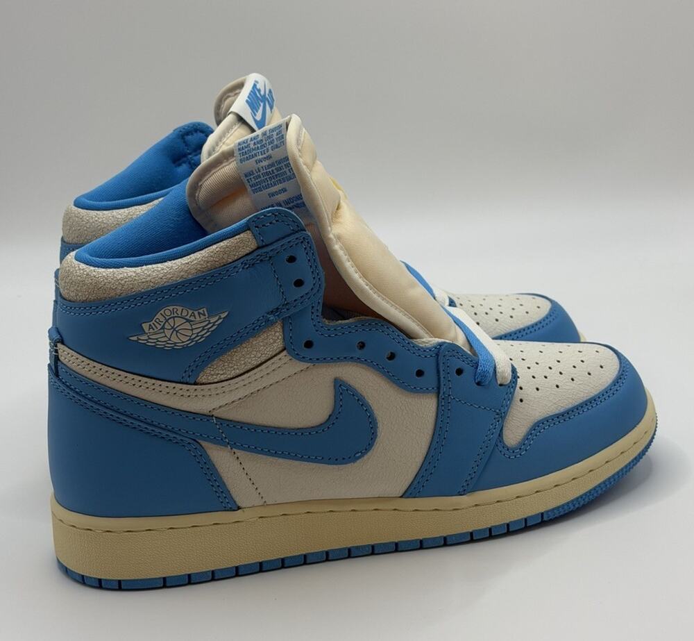 Air Jordan 1 Retro High OG GS UNC Reimagined Powder Blue Size 6.5Y FD1437-402